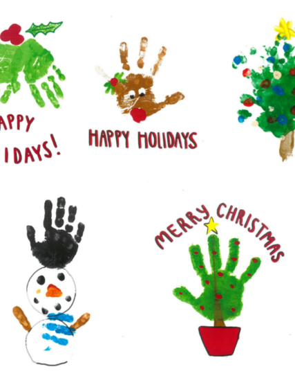Holiday Christmas Card Set (20 Cards)